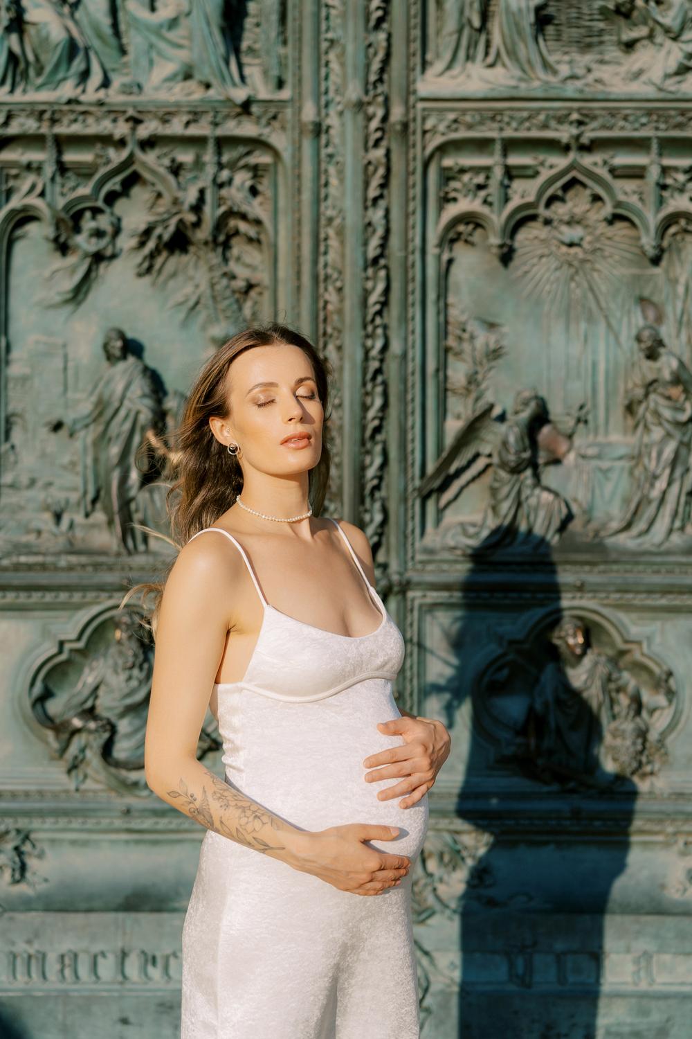 Milan maternity session