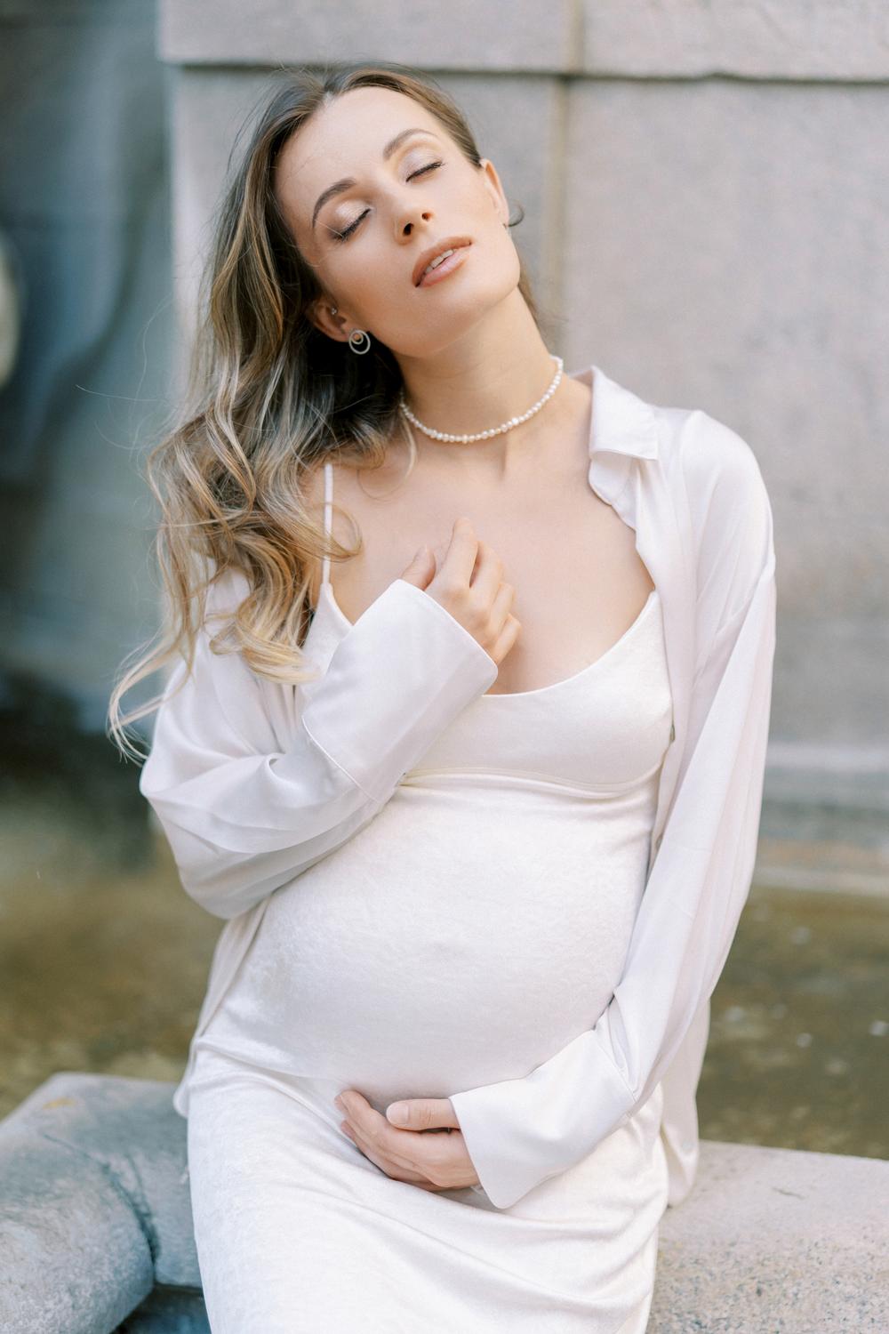 Milan maternity session