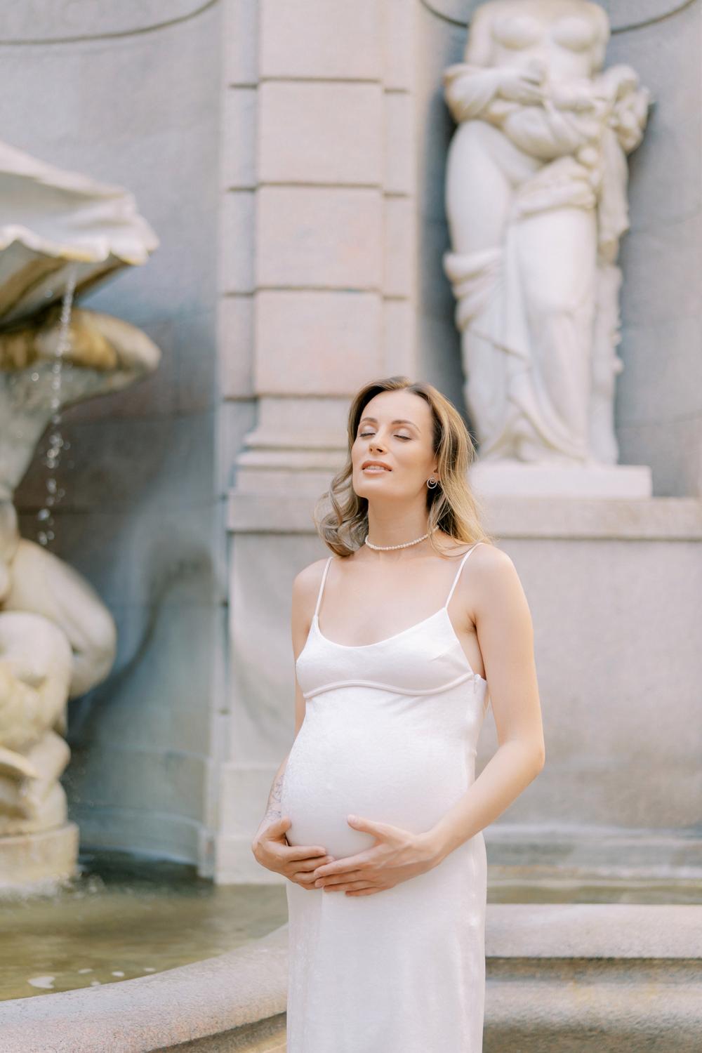 Milan maternity session