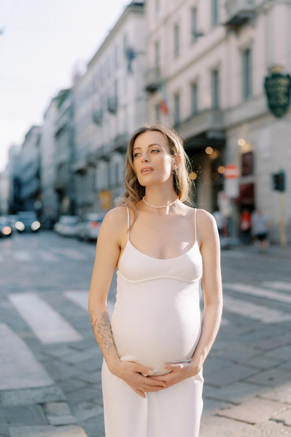 Milan maternity session