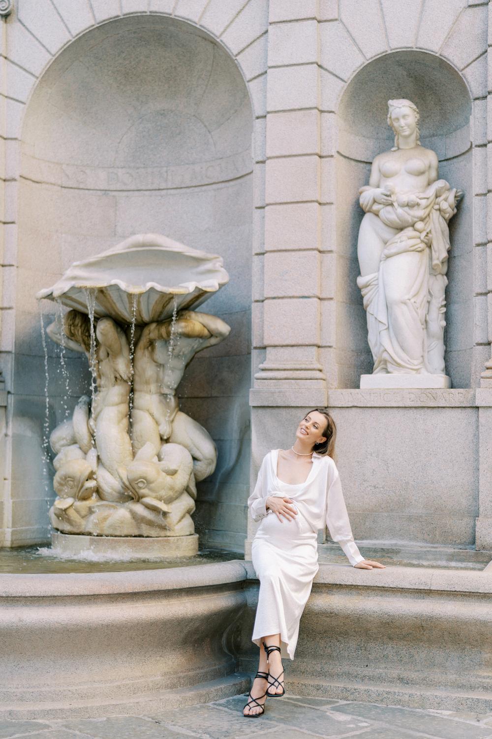 Milan maternity session
