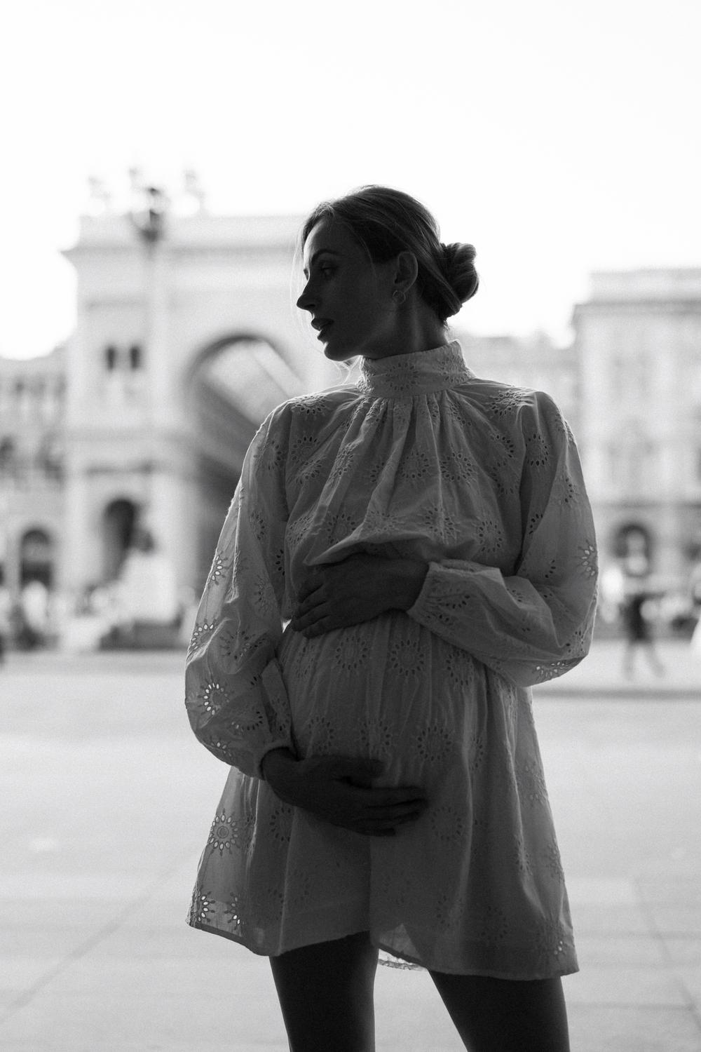 Milan maternity session