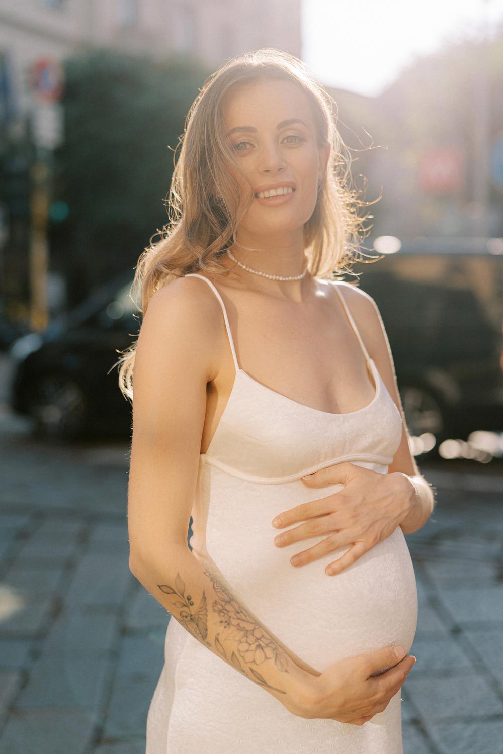 Milan maternity session