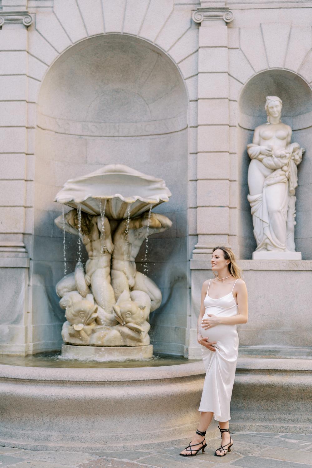 Milan maternity session