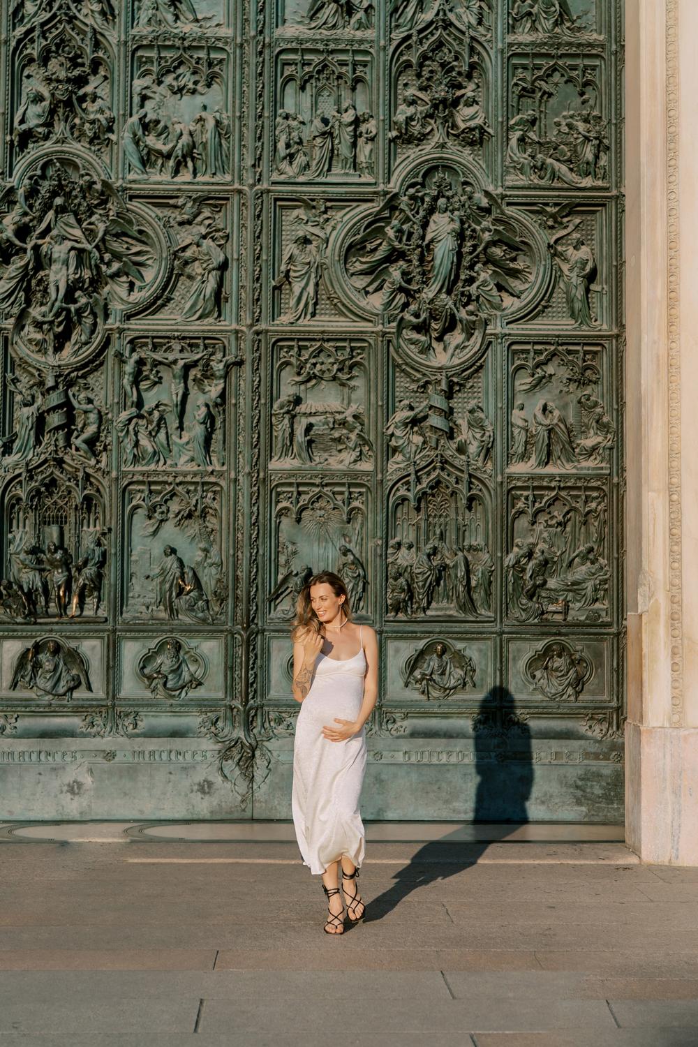Milan maternity session
