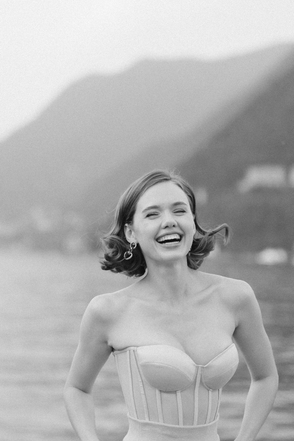 Lake Como portrait session. Mariia
