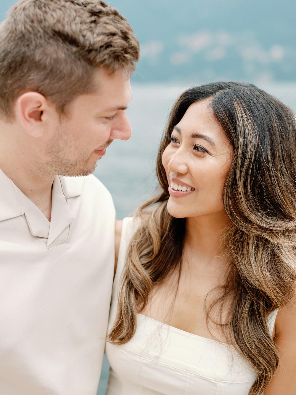 Gender reveal at Villa D'Este, Lake Como