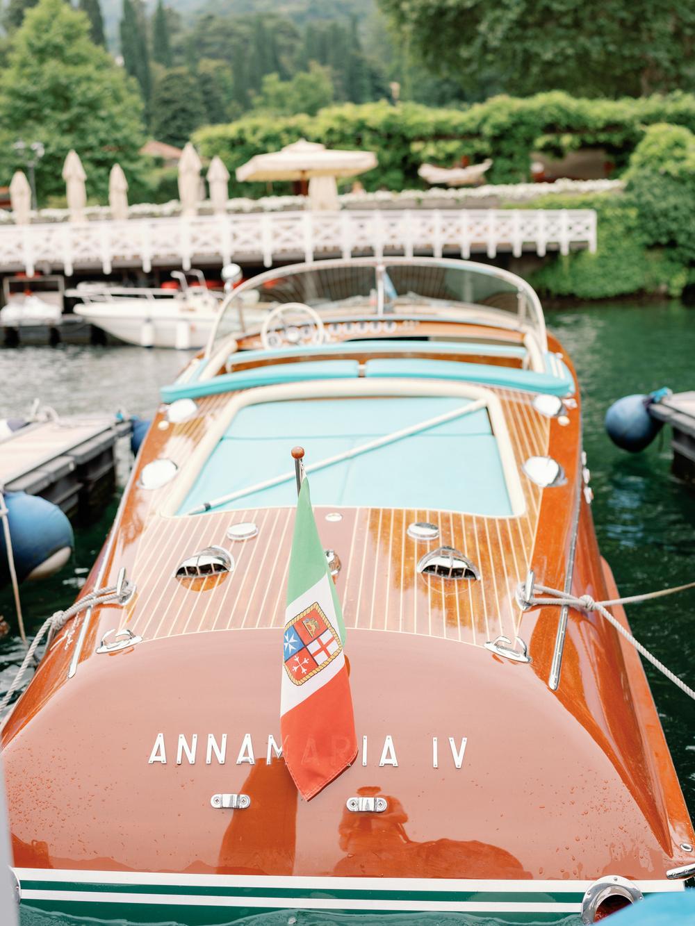 Gender reveal at Villa D'Este, Lake Como