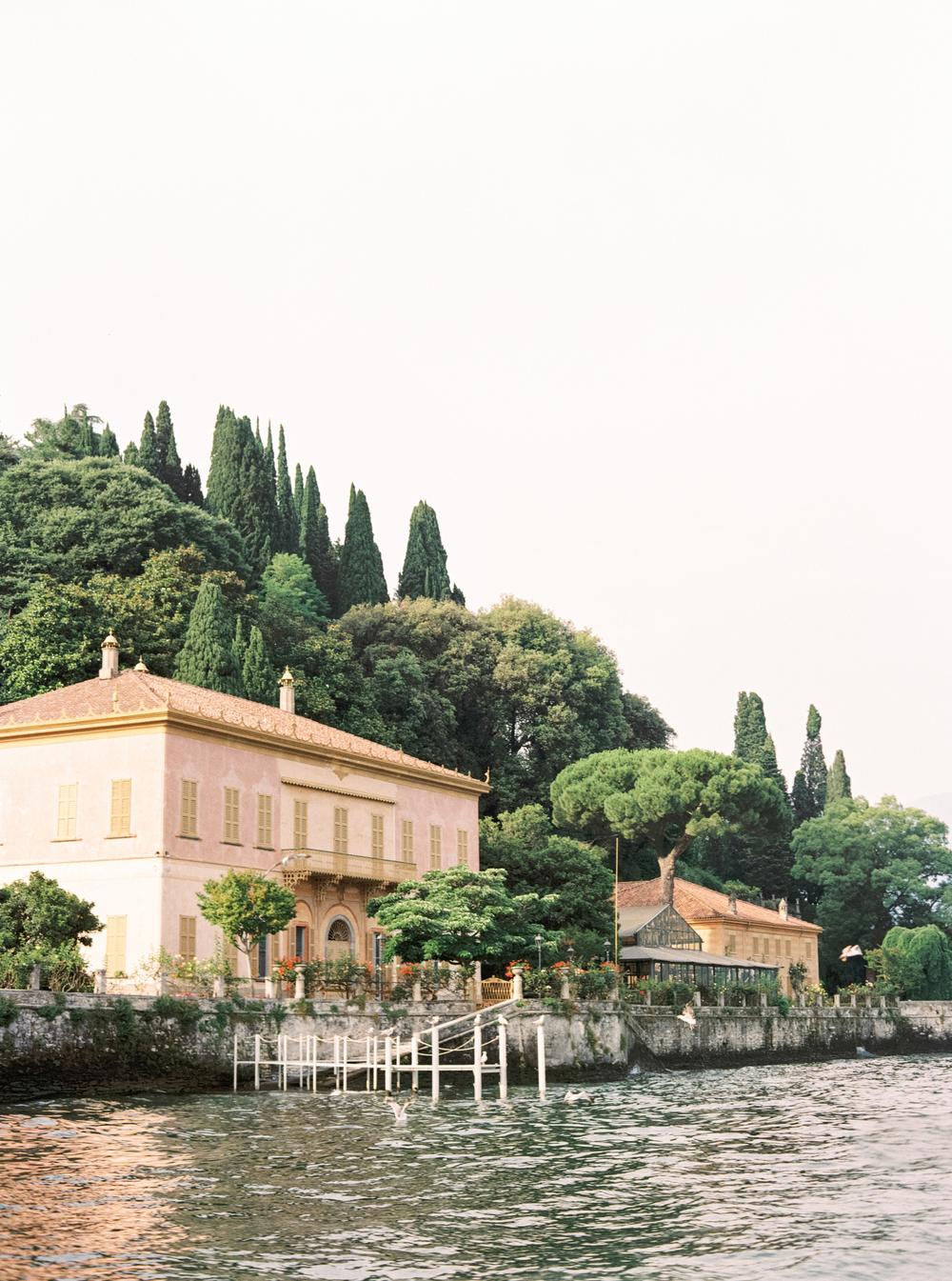 Gender reveal at Villa D'Este, Lake Como