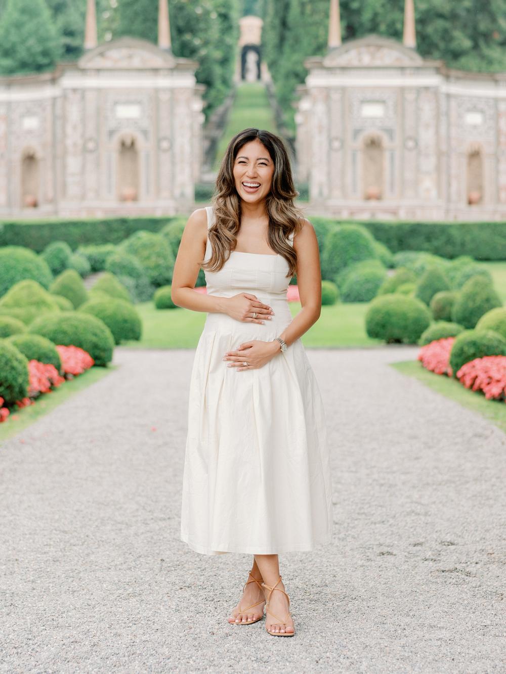 Gender reveal at Villa D'Este, Lake Como