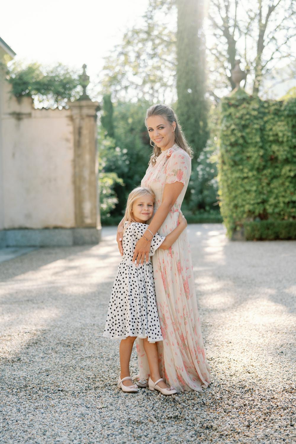 Villa Balbiano family session