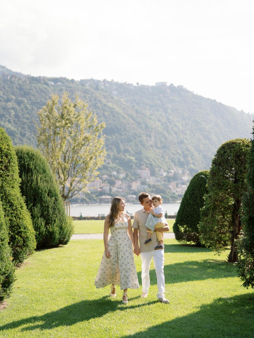 Como city. Family session