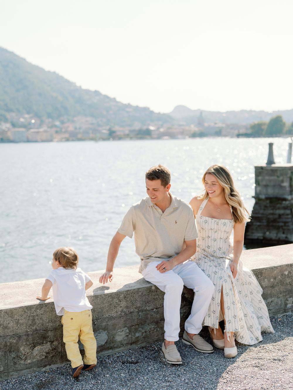 Como city. Family session