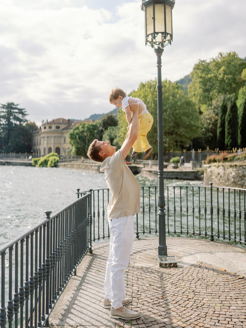 Como city. Family session