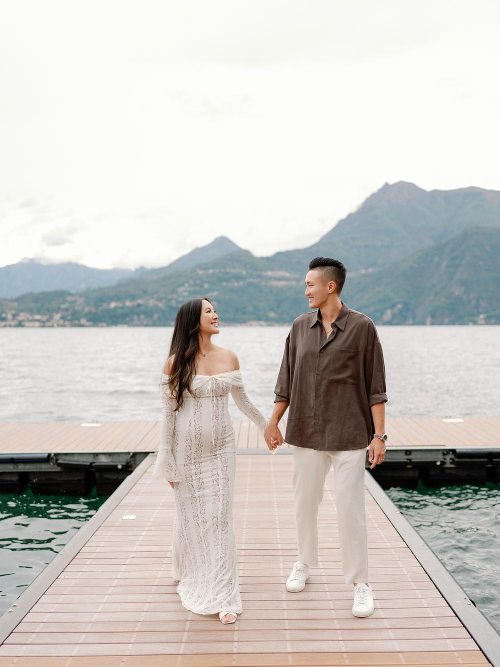 Caitlin Le pregnancy, Varenna