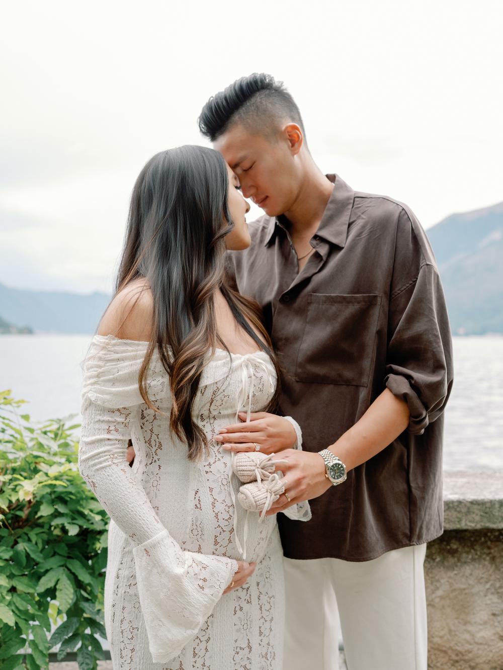 Caitlin Le pregnancy, Varenna