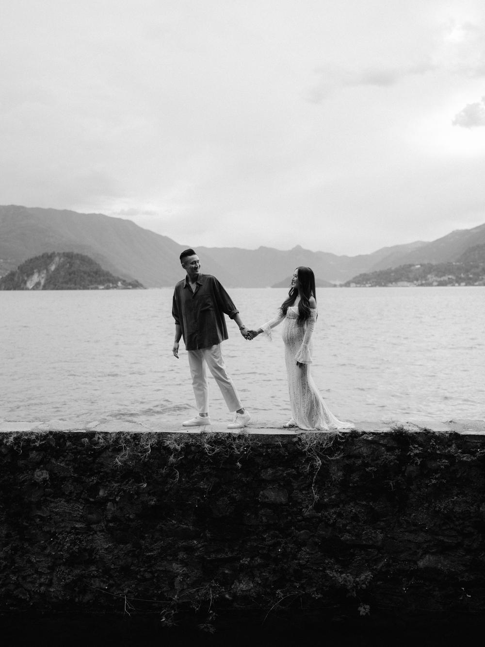 Caitlin Le pregnancy, Varenna