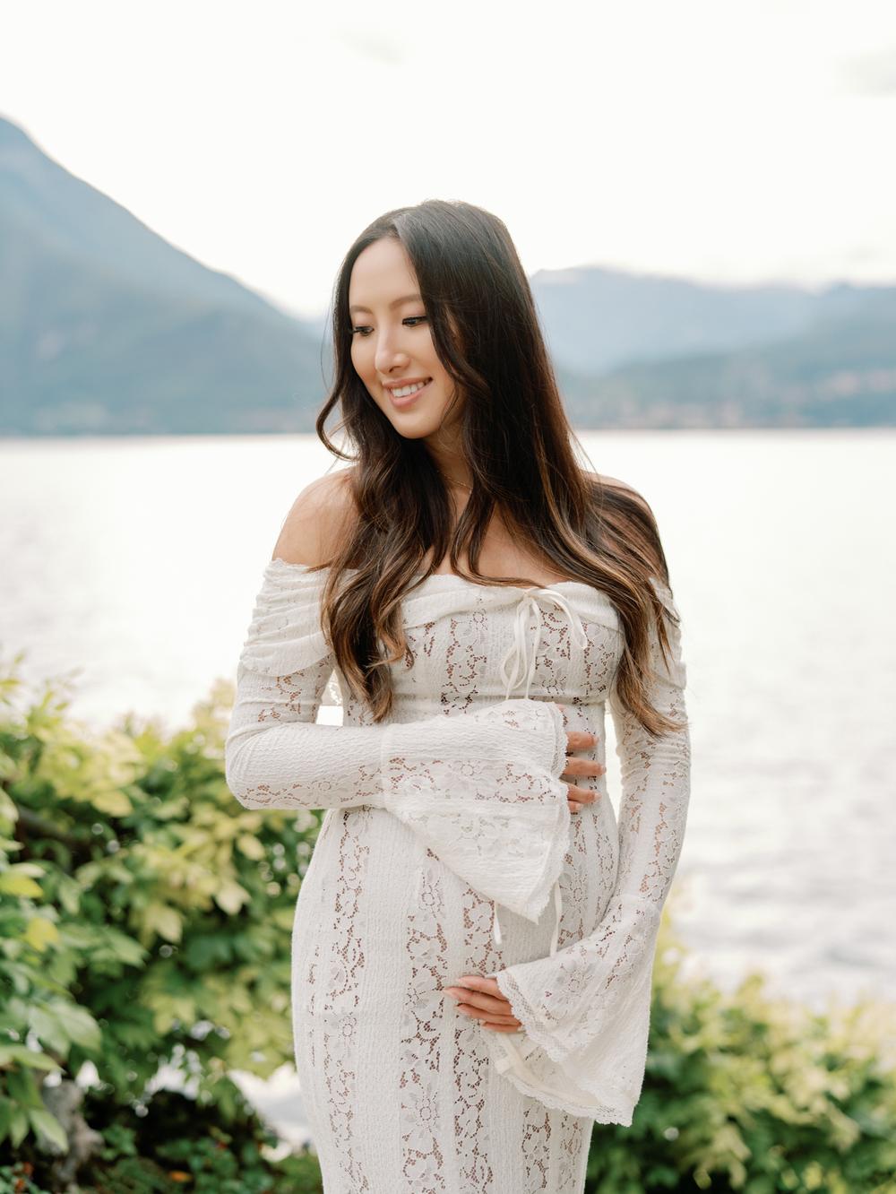 Caitlin Le pregnancy, Varenna