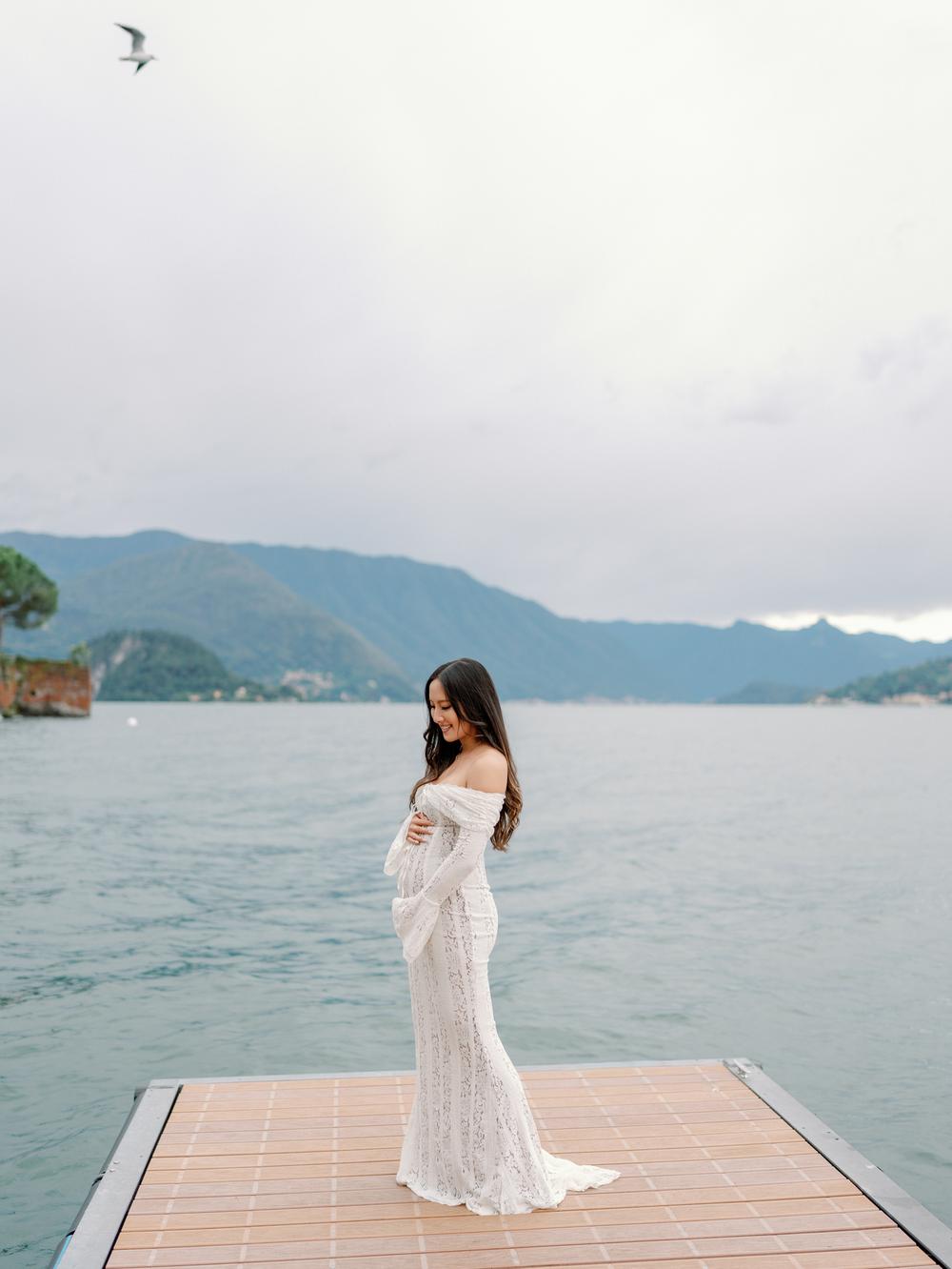 Caitlin Le pregnancy, Varenna