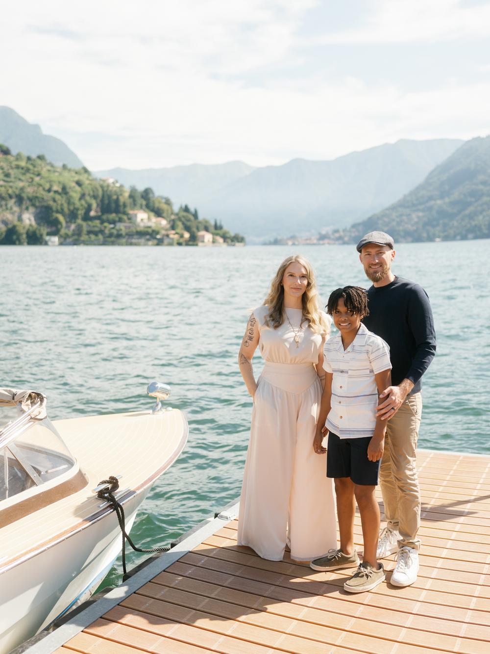 Cernobbio Family photoshoot