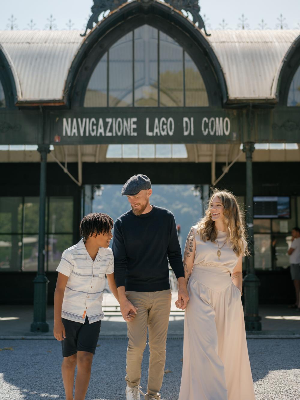 Cernobbio Family photoshoot