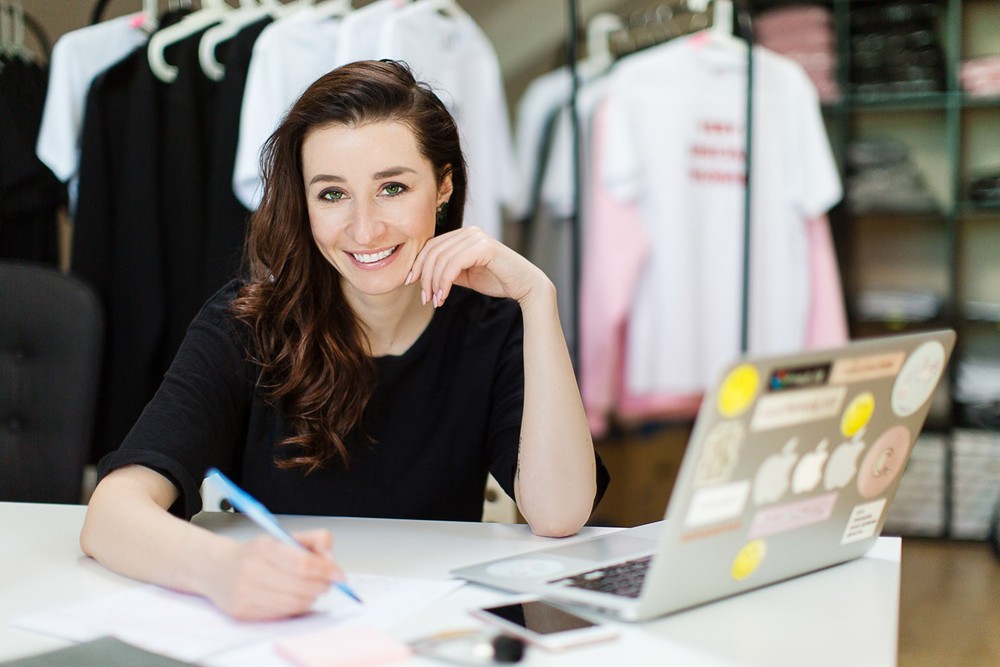 Business candid photo