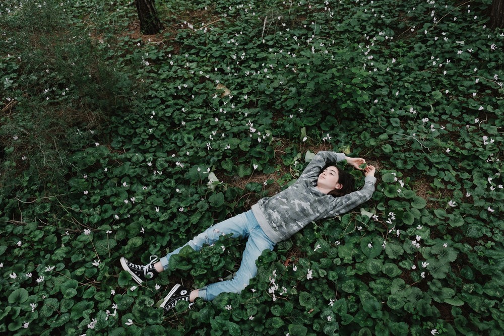 Flower carpet for Michal