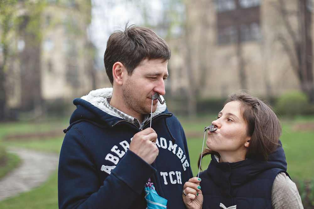 Ksenia and Maxim family