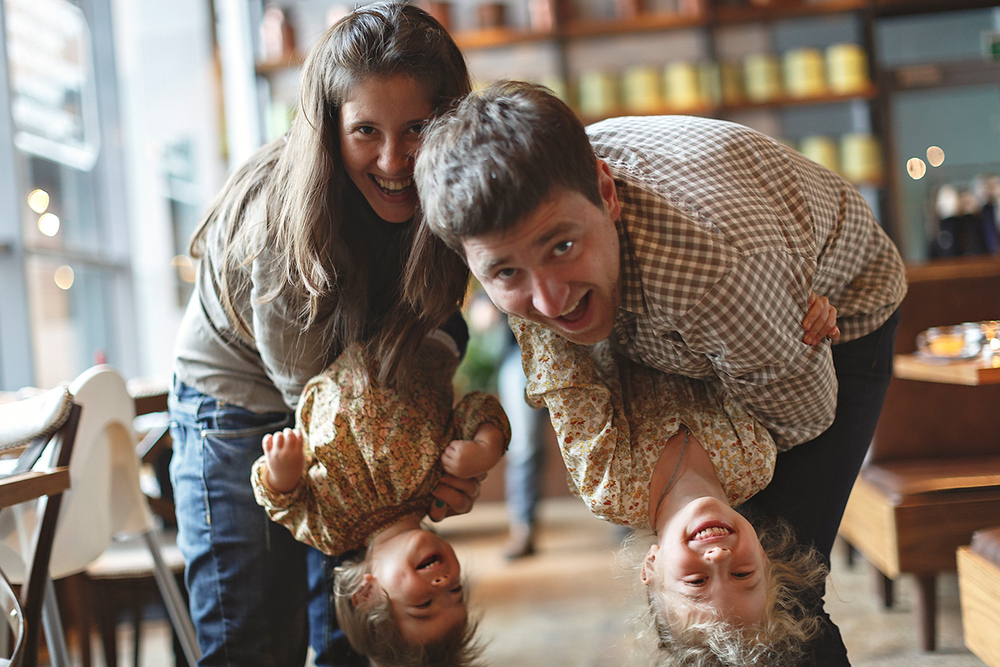 Ksenia and Maxim family
