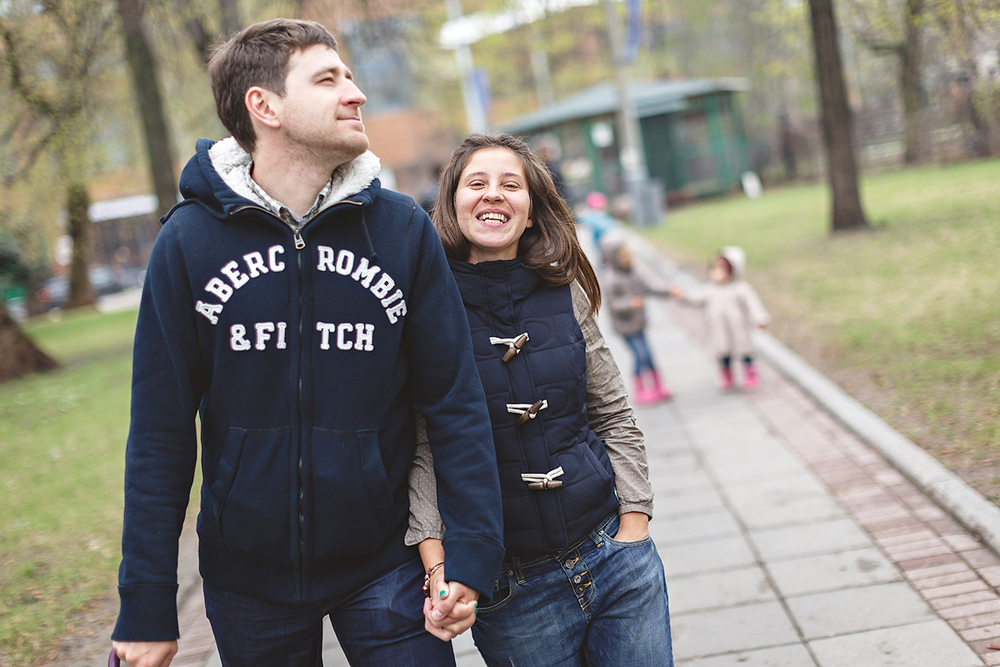 Ksenia and Maxim family