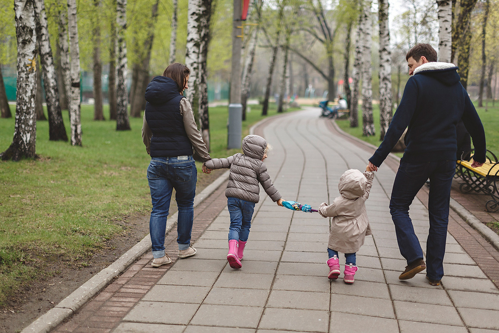 Ksenia and Maxim family