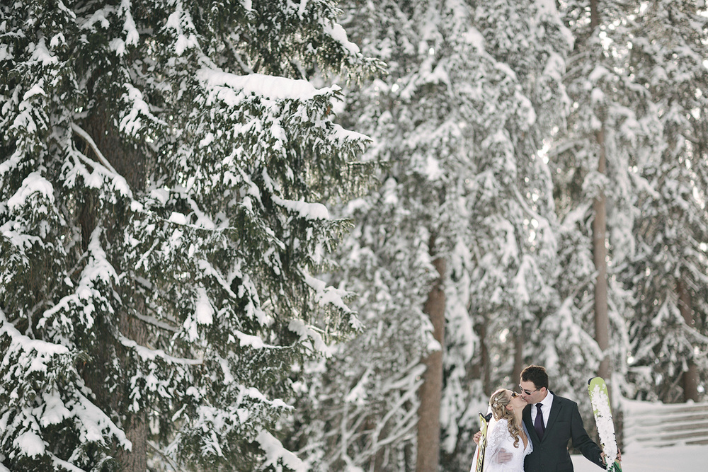 MOUNTAIN SKI WEDDING 