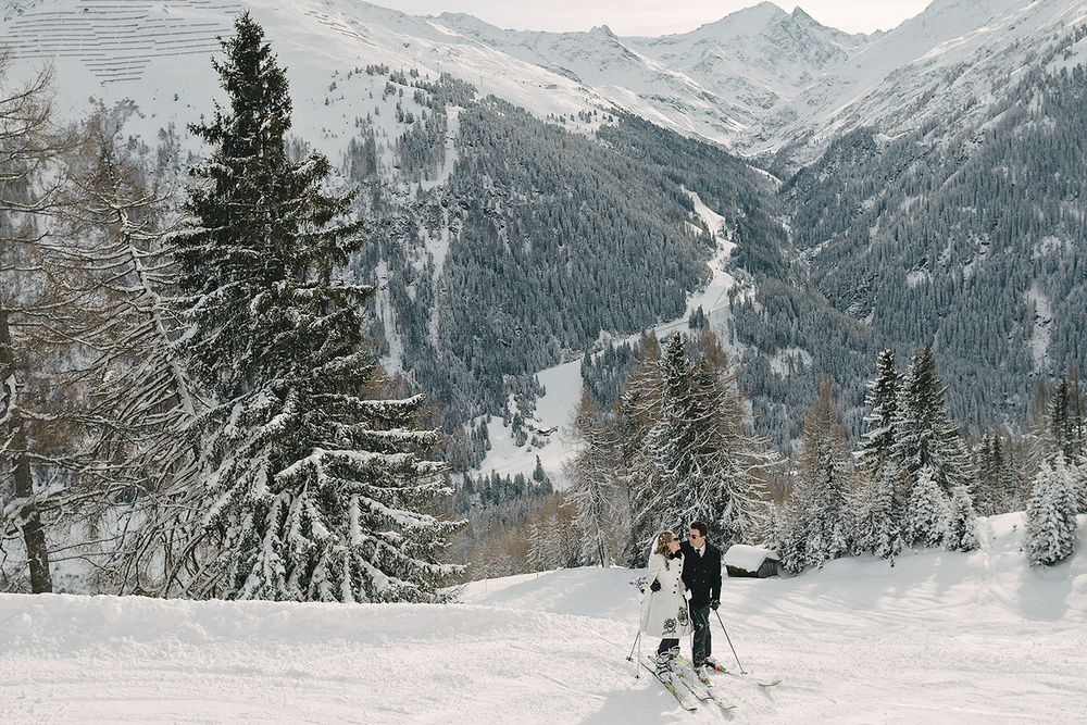 MOUNTAIN SKI WEDDING 