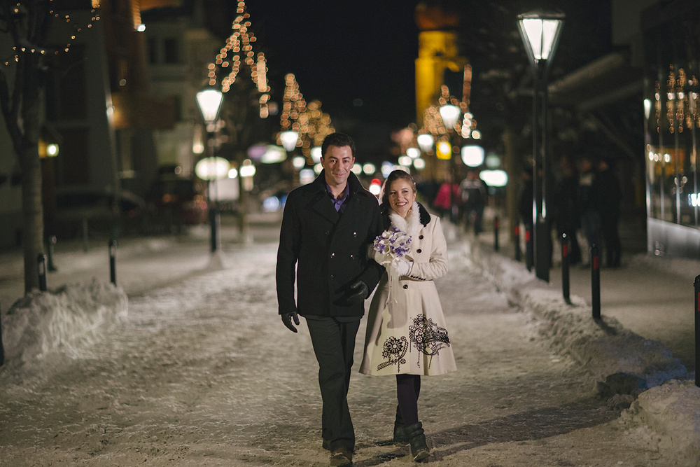MOUNTAIN SKI WEDDING 