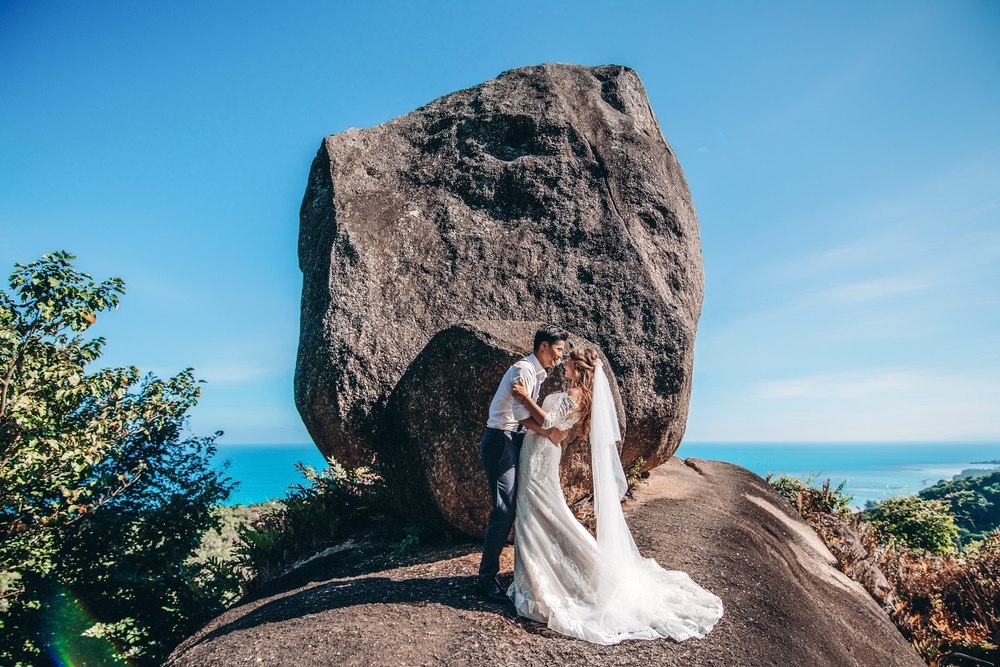 D & O Wedding ceremony on Koh Samui