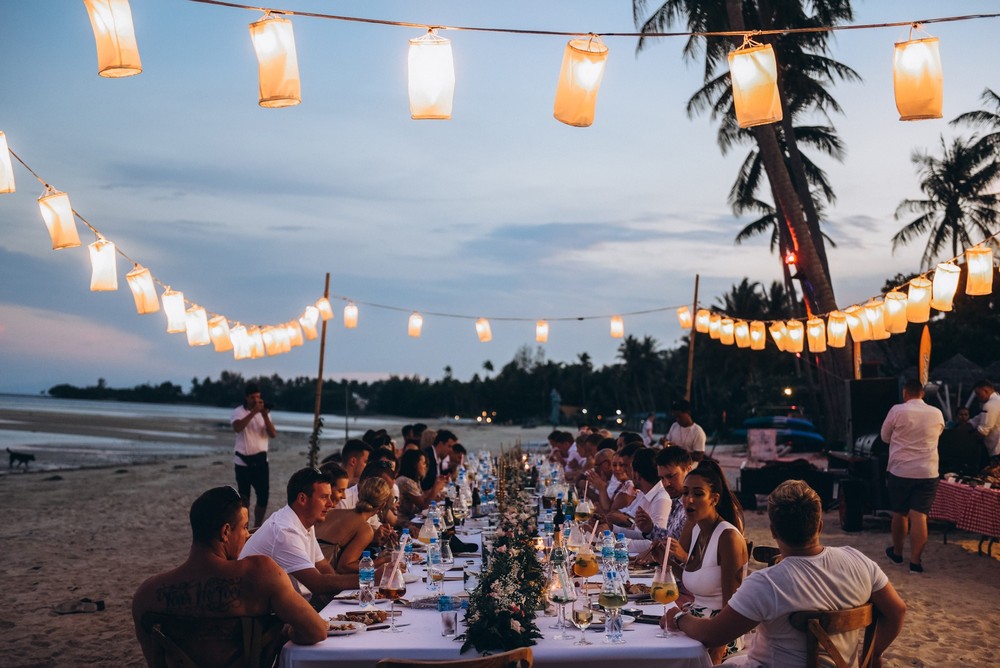 Agatha + Ej Wedding at villa Samui