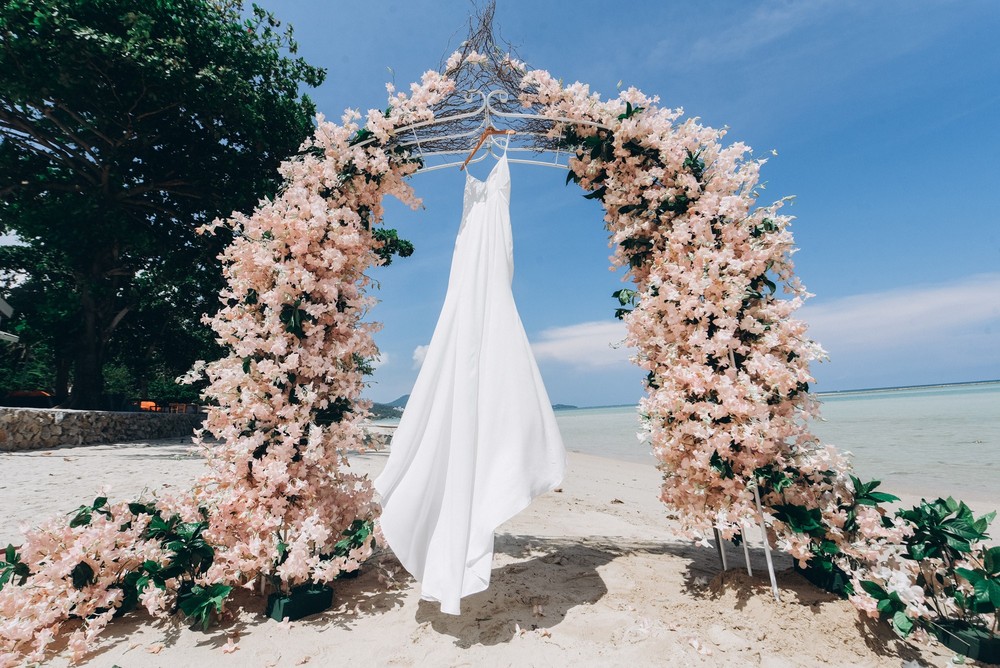 Agatha + Ej Wedding at villa Samui