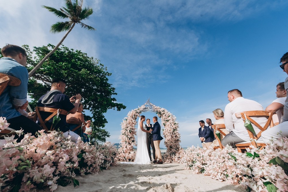 Agatha + Ej Wedding at villa Samui