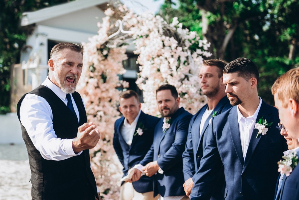 Agatha + Ej Wedding at villa Samui
