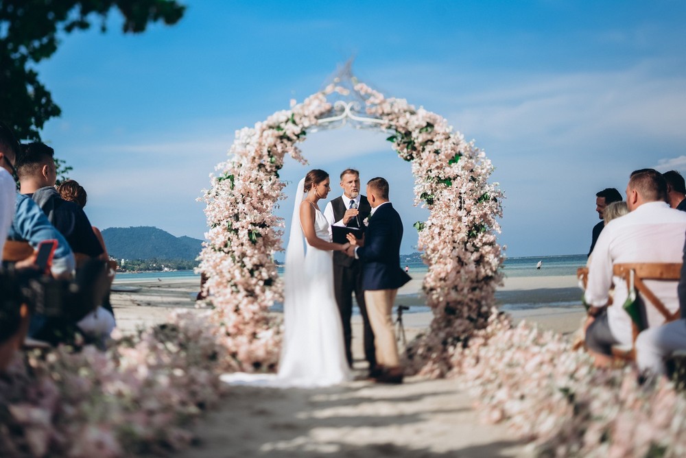 Agatha + Ej Wedding at villa Samui