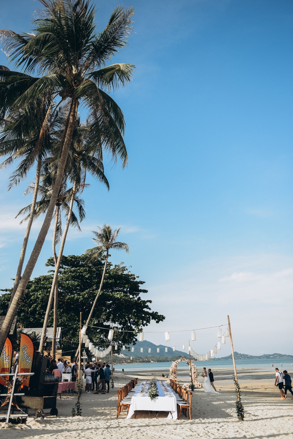 Agatha + Ej Wedding at villa Samui