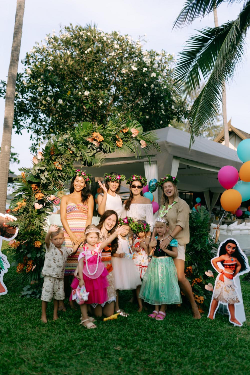 moana kids birthday