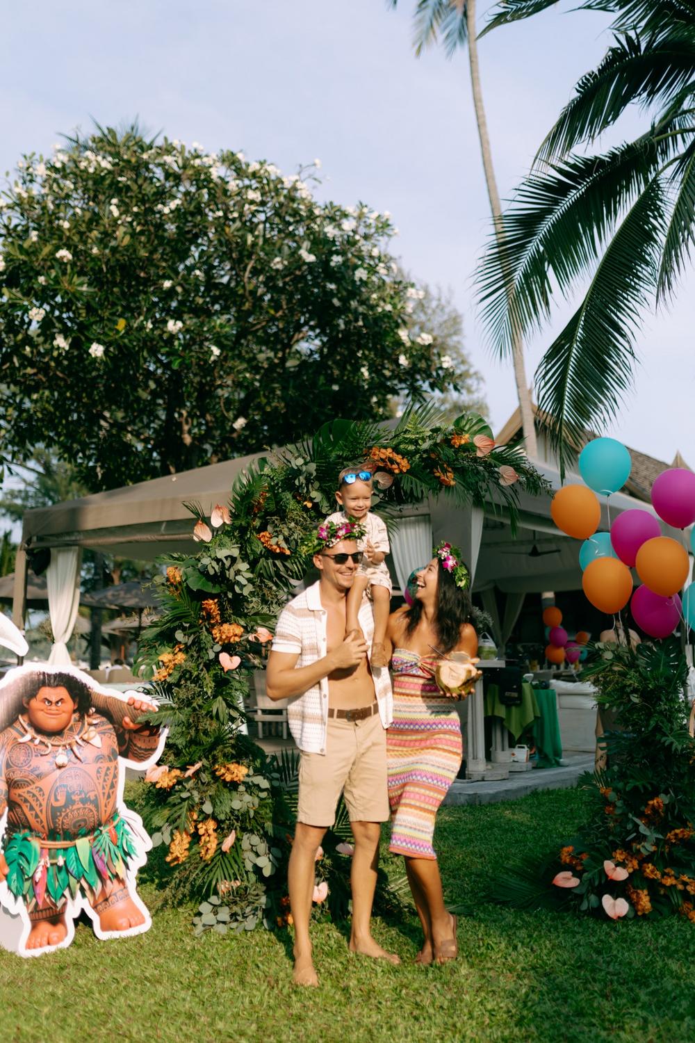 moana kids birthday