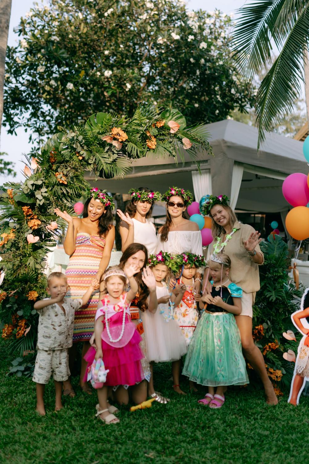 moana kids birthday