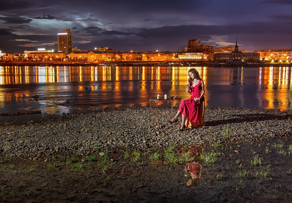 осенняя фотосессия фотограф Красноярск девушка природа парк идея место 