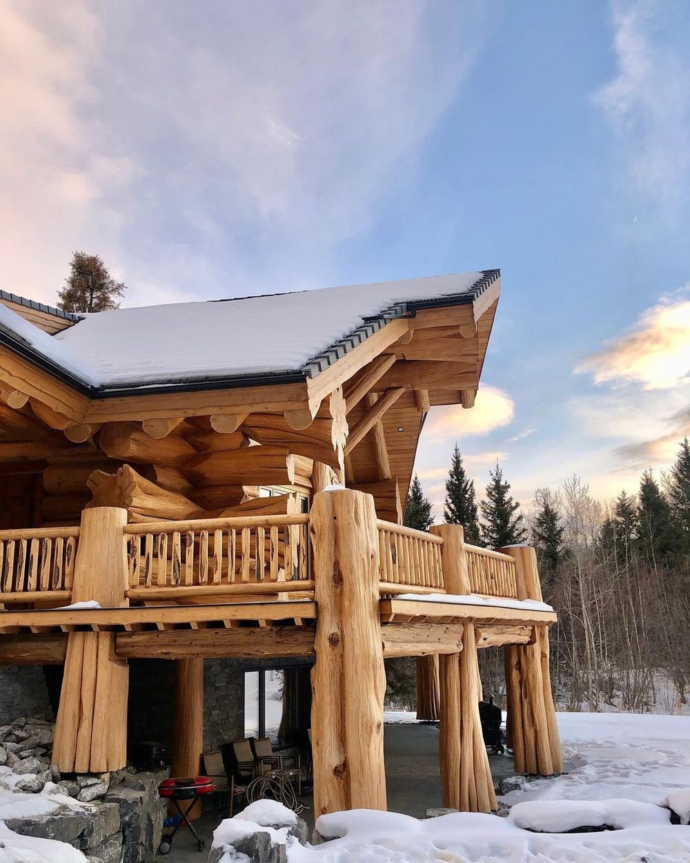 Langberg Log Homes»: технологии строительства