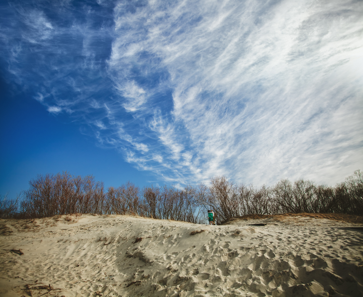 April on Baltic Sea