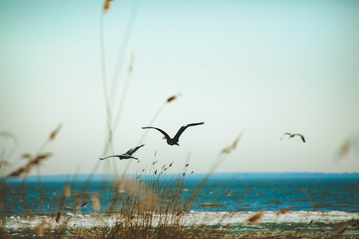 April on Baltic Sea