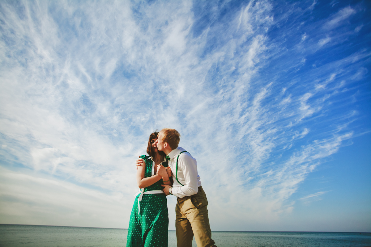April on Baltic Sea