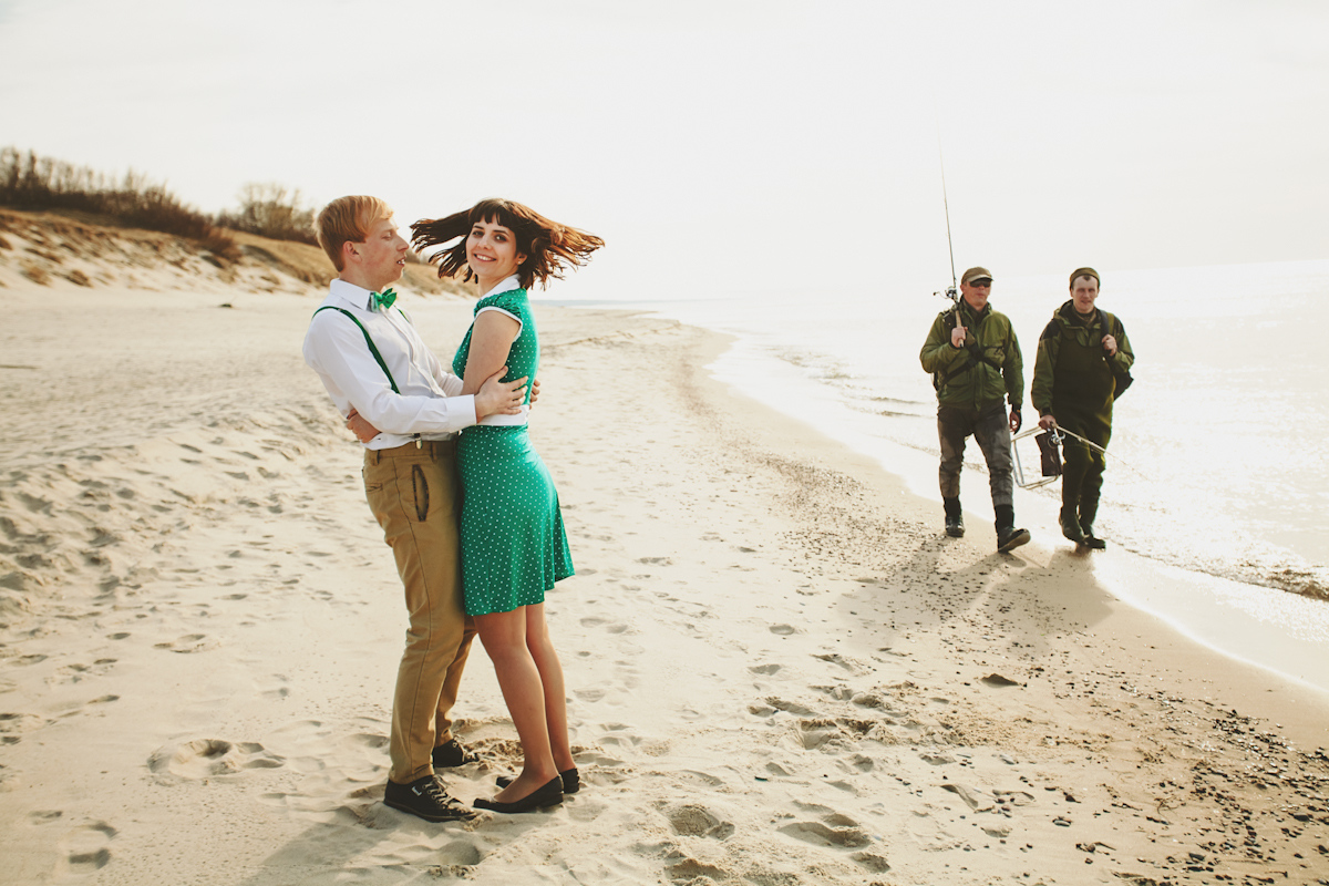 April on Baltic Sea